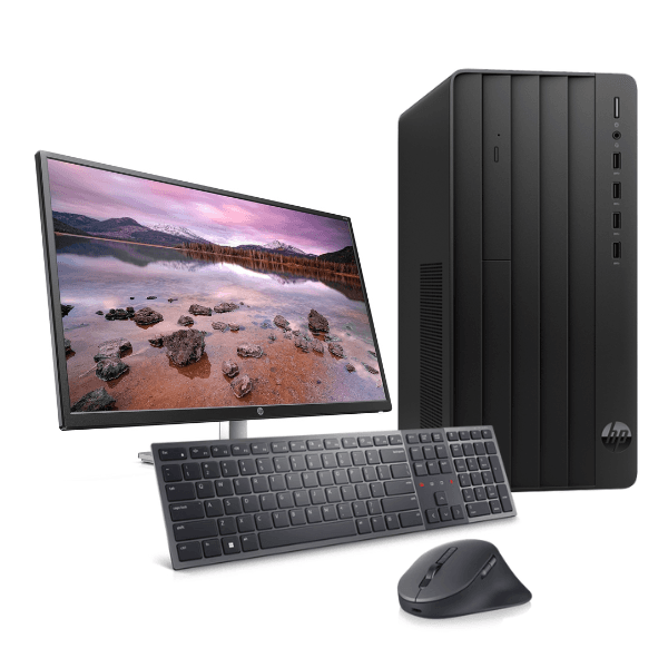 HP 290 Desktop Bundle | Core i7, 8GB RAM, 512GB SSD + 22â€³ Monitor