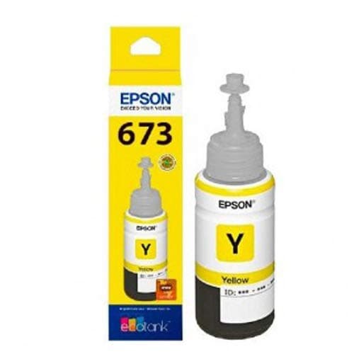 EPSON T673 YELLOW INK